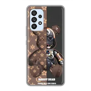 Силиконовый чехол для Samsung Galaxy A33 (5G) (Медмедь Луи Виттон)