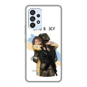 Патриотический Чехол для Samsung Galaxy A33 (5G) (Верим в ЗСУ)