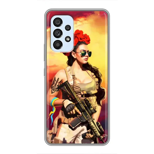 Чехол с рисунком «Женщина солдат» для Samsung Galaxy A33 (5G) Чехол с рисунком «Женщина солдат» для Samsung Galaxy A33 (5G)