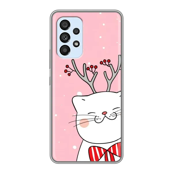 Чехол с рисунком «Зимний кот» для Samsung Galaxy A33 (5G) Чехол с рисунком «Зимний кот» для Samsung Galaxy A33 (5G)