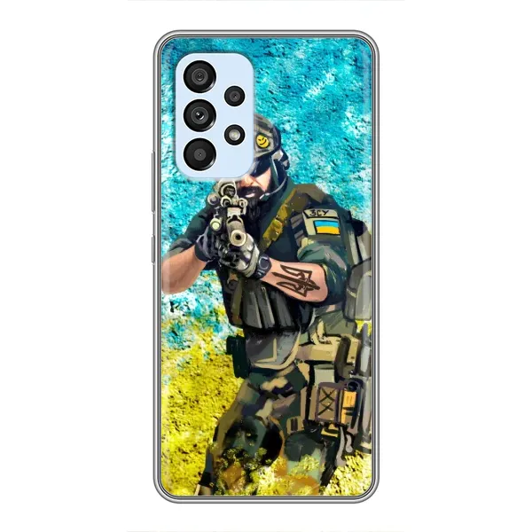 Чехол с рисунком «ЗСУ Воин» для Samsung Galaxy A33 (5G) Чехол с рисунком «ЗСУ Воин» для Samsung Galaxy A33 (5G)