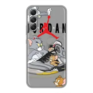 Силиконовый Чехол Nike Air Jordan на Самсунг А34 (Air Jordan)