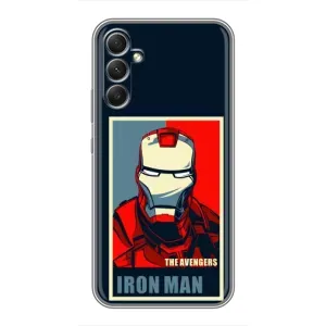 Чехол Супергерой Железный человек на Samsung Galaxy A34 (Art Iron man)