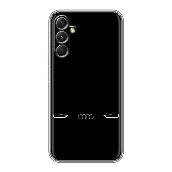 Чехол с рисунком «Силует Audi» для Samsung Galaxy A34