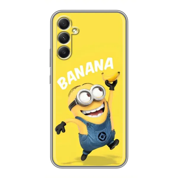 Чехол с рисунком «Banana» для Samsung Galaxy A34 Чехол с рисунком «Banana» для Samsung Galaxy A34