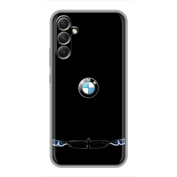 Чехол с рисунком «Черный BMW» для Samsung Galaxy A34