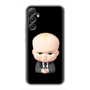 Мультяшний принт на Чохол для Самсунг Галаксі А34 (Бос)