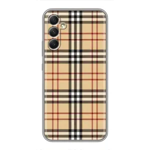 Чехол с Брендами одежды на Самсунг А34 (Burberry стиль)