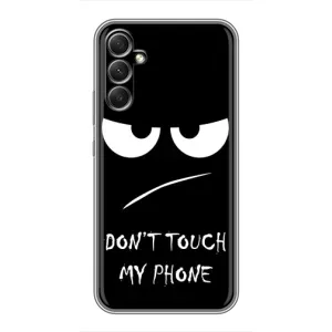 Чохол з прикольним текстом на Samsung Galaxy A34 (Dont)