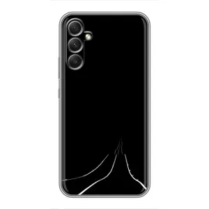Чохол з картинками на чорному фоні для Samsung Galaxy A34 (Дорога)