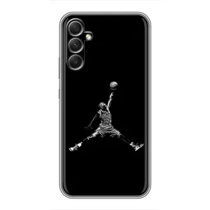 Силиконовый Чехол Nike Air Jordan на Самсунг А34 (Джордан)