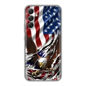 Чехол Флаг USA для Samsung Galaxy A34 (Флаг USA)