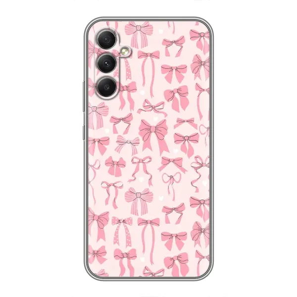 Чехол с рисунком «Фон бантики» для Samsung Galaxy A34 Чехол с рисунком «Фон бантики» для Samsung Galaxy A34