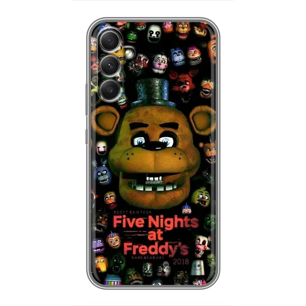 Чехол с рисунком «Freddy» для Samsung Galaxy A34 Чехол с рисунком «Freddy» для Samsung Galaxy A34