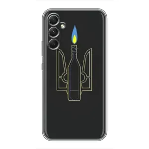 Чехол с картинкой (Патриотический ГЕРБ) на Samsung Galaxy A34 (Герб - Молотова)