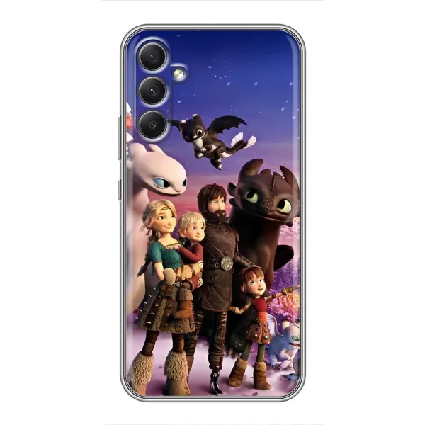 Чехол с рисунком «Герои дракона» для Samsung Galaxy A34 Чехол с рисунком «Герои дракона» для Samsung Galaxy A34