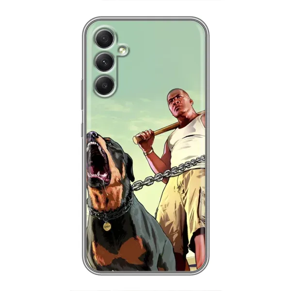 Чехол с рисунком «GTA» для Samsung Galaxy A34 Чехол с рисунком «GTA» для Samsung Galaxy A34