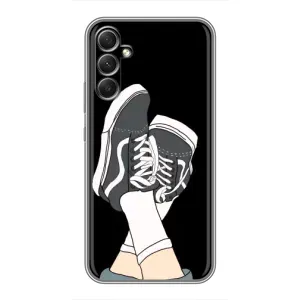 Чехол с Прикольным принтом на Samsung Galaxy A34 (Кеды)