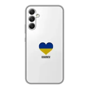 Чехлы силиконовые (Город Харьков) на Самсунг А34 (Kharkiv)