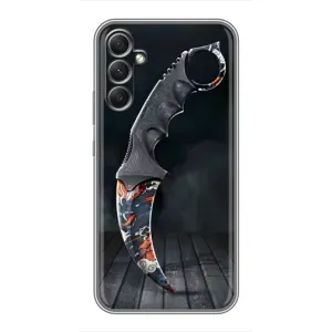 Чехол КИБЕРСПОРТ для Samsung Galaxy A34 (Кинжал КС ГО)
