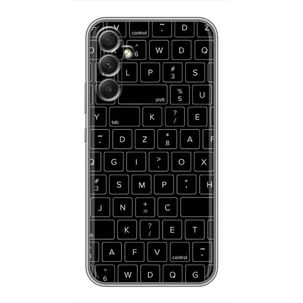 Чехол с рисунком «Клавиатура» для Samsung Galaxy A34 Чехол с рисунком «Клавиатура» для Samsung Galaxy A34