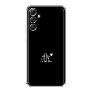 Чохол з картинками на чорному фоні для Samsung Galaxy A34 (Книжки)