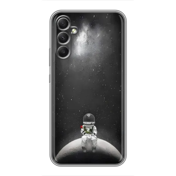 Чехол с рисунком «Космонавт романтик» для Samsung Galaxy A34 Чехол с рисунком «Космонавт романтик» для Samsung Galaxy A34