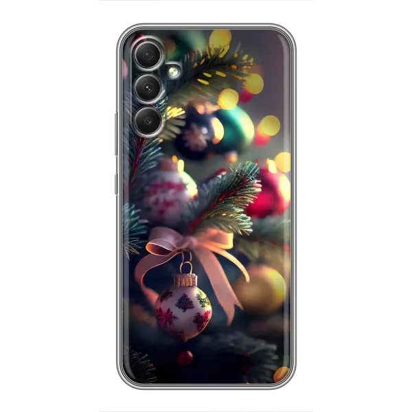 Чехол с рисунком «Красивая елочка» для Samsung Galaxy A34
