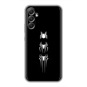 Чехол Супергерой Человека Паука на Samsung Galaxy A34 (Лого паука)