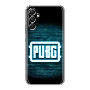Чехол (TPU) с картинкой "Лого Пабг" на Самсунг А34 (Лого PUBG)