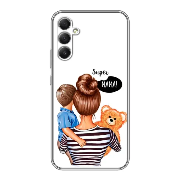 Чохол з малюнком «Мама і син» для Samsung Galaxy A34 Чохол з малюнком «Мама і син» для Samsung Galaxy A34