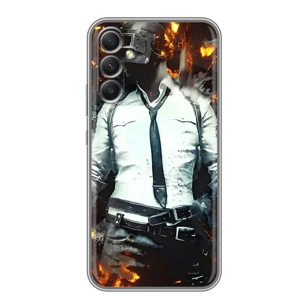 Чехол с рисунком «Man Пубг» для Samsung Galaxy A34