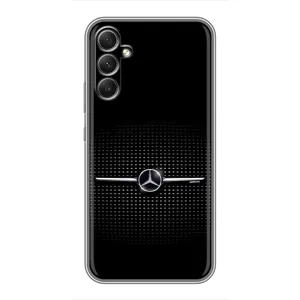 Силіконовий бампер з картинкою машини на Samsung Galaxy A34 (Mercedes)