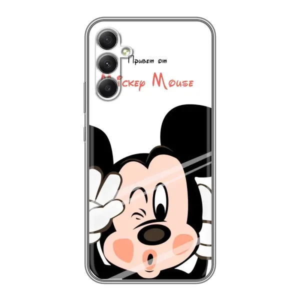 Чехол с рисунком «Mickey Mouse» для Samsung Galaxy A34 Чехол с рисунком «Mickey Mouse» для Samsung Galaxy A34