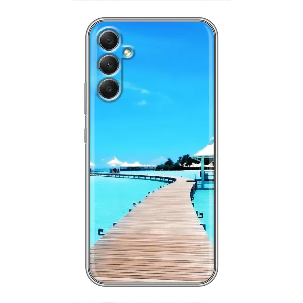 Чехол с рисунком «Набережная» для Samsung Galaxy A34 Чехол с рисунком «Набережная» для Samsung Galaxy A34