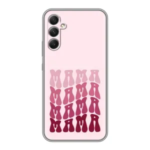 Чохли на день мами на Самсунг Галаксі А34 (Напис мама)