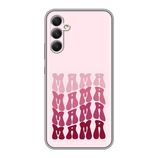 Чехол с рисунком «Надпись мама» для Samsung Galaxy A34 Чехол с рисунком «Надпись мама» для Samsung Galaxy A34