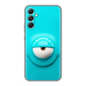 Силиконовые Чехлы (смешные стикеры) для Samsung Galaxy A34 (Одноглазик)
