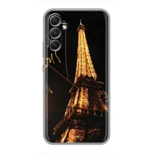 Чехол с Эйфелевой башней на Samsung Galaxy A34 (Paris)