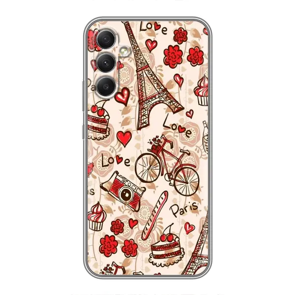Чехол с рисунком «Париж мечта» для Samsung Galaxy A34 Чехол с рисунком «Париж мечта» для Samsung Galaxy A34