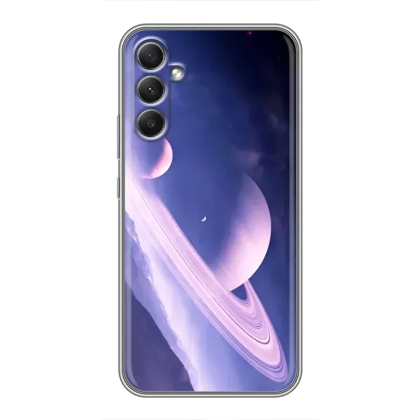Чехол с рисунком «Планета в космосе» для Samsung Galaxy A34 Чехол с рисунком «Планета в космосе» для Samsung Galaxy A34