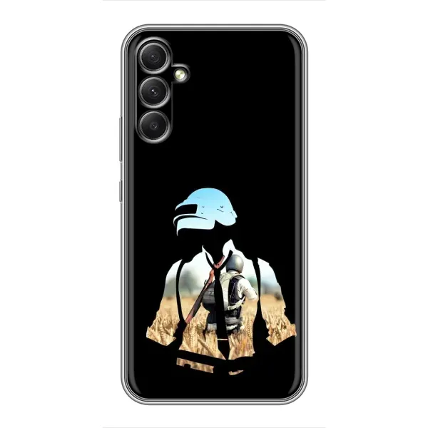 Чехол с рисунком «Пубг мен» для Samsung Galaxy A34