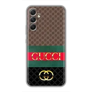 Чохли бренд ГУЧЧІ для Samsung Galaxy A34 (Стиль GUCCI)