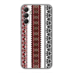 Силиконовый Чехол на Samsung Galaxy A34 с картинкой Вышиванки (Вышиваночки)