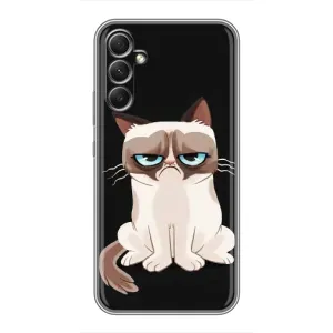 Чехол на тематику: Коты для Samsung Galaxy A34 (Взгляд кота)