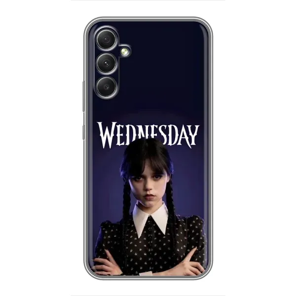 Чехол с рисунком «Wednesdey» для Samsung Galaxy A34 Чехол с рисунком «Wednesdey» для Samsung Galaxy A34