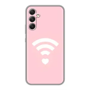 Силиконовые Чехлы Любимому человеку для Samsung Galaxy A34 (WiFi Love)