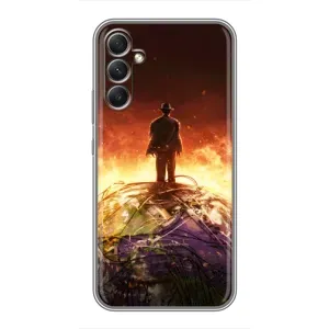 Чехол Оппенгеймер / Oppenheimer на Samsung Galaxy A34 (Ядерщик)