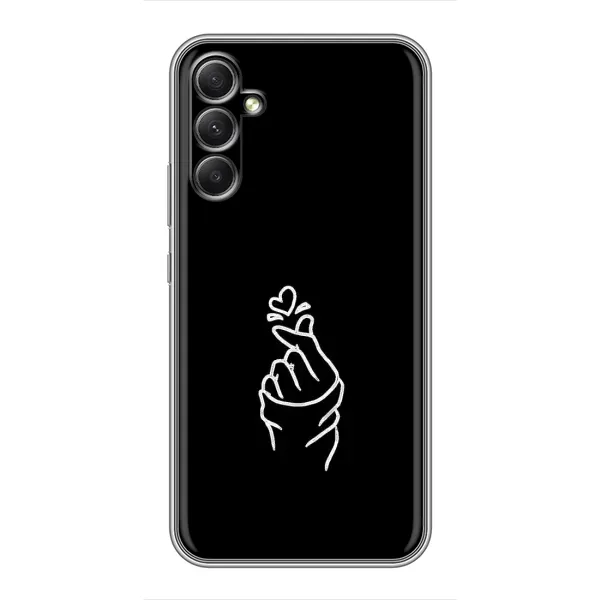 Чехол с рисунком «Знак Сердечка» для Samsung Galaxy A34 Чехол с рисунком «Знак Сердечка» для Samsung Galaxy A34
