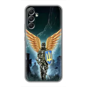 Патриотический Чехол для Samsung Galaxy A34 (ЗСУ з крильями)